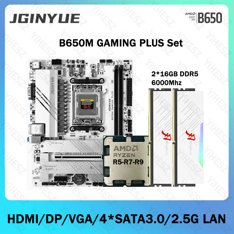 Ddr5 16Gb 6000Mhz - B650 bricolage ordinateur de jeu carte