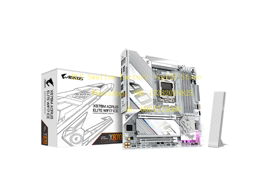 Ddr5 64Gb - Carte mère AM5 ATX Blanche Ice