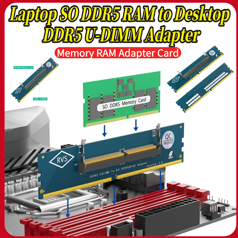 Ddr5 Ram - Adaptateur SO DDR5 RAM vers ordinateur