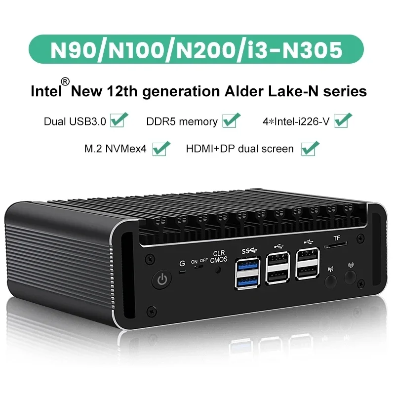 Mini PC pare-feu de 12e généra - Ddr5 4800Mhz avis et prix