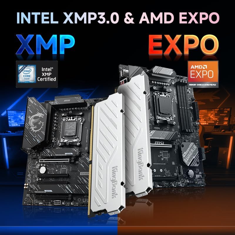 KingBank KJXS DDR5 RAM 8GB/16G - Ddr5 16Gb 6000Mhz avis et prix