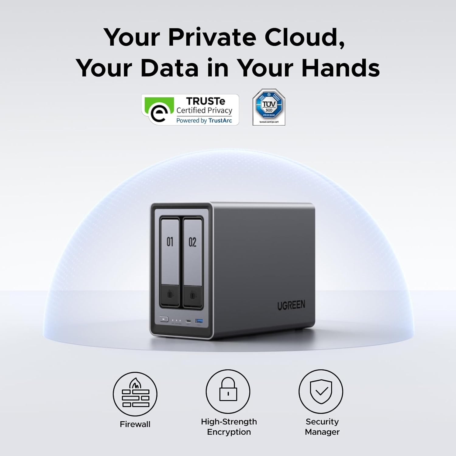 UGREEN NAS DXP2800, NAS de bur - Ddr5 8Gb avis et prix