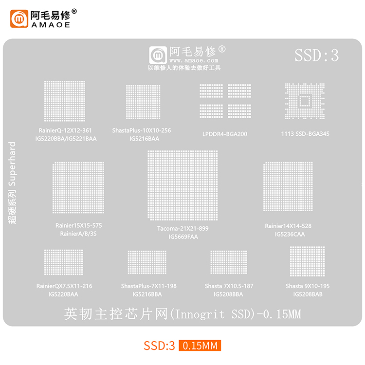 Pochoir de reballage BGA pour  - Ddr5 Kit avis et prix