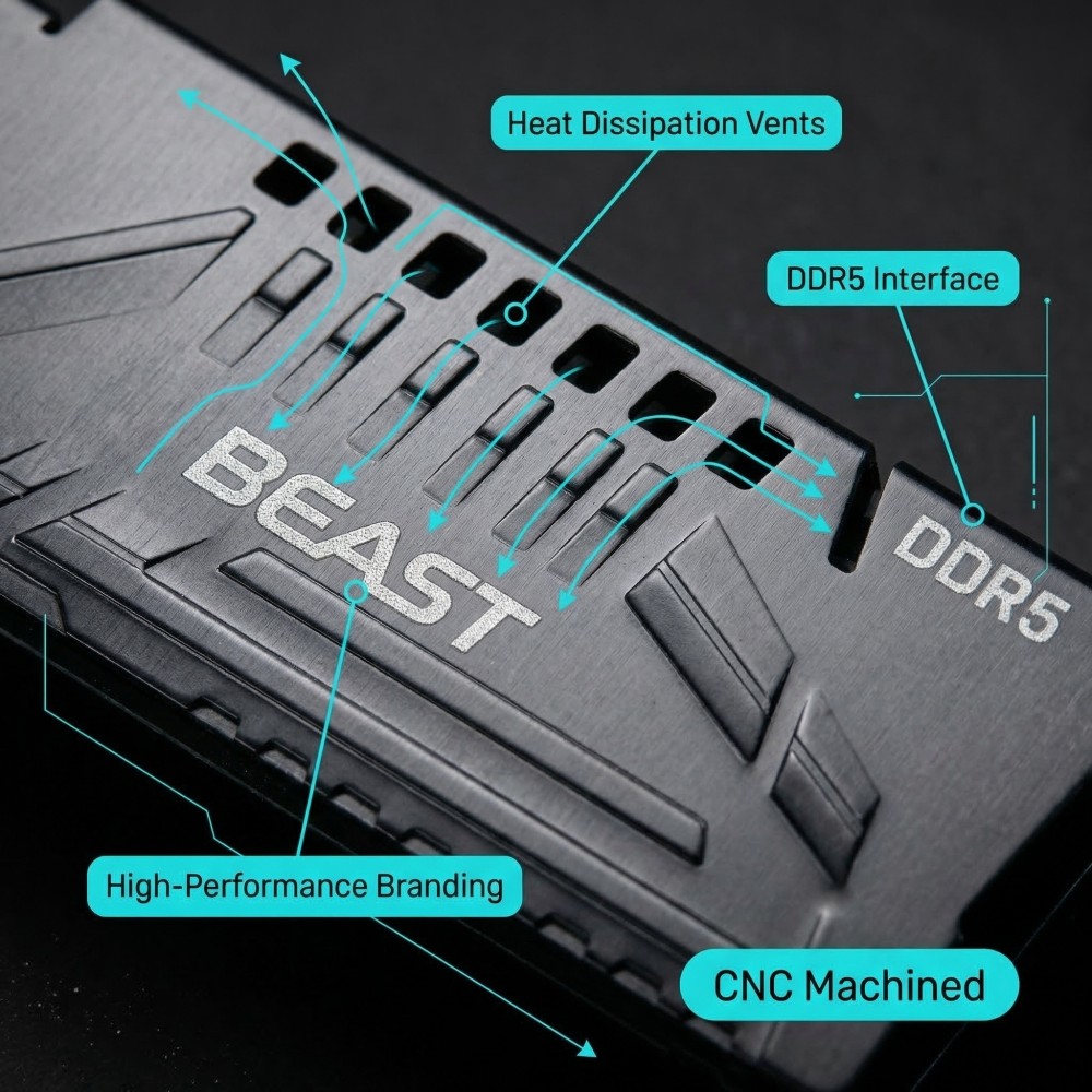 TISHRIC 10 pièces Radiateur de - Ddr5 Ram avis et prix
