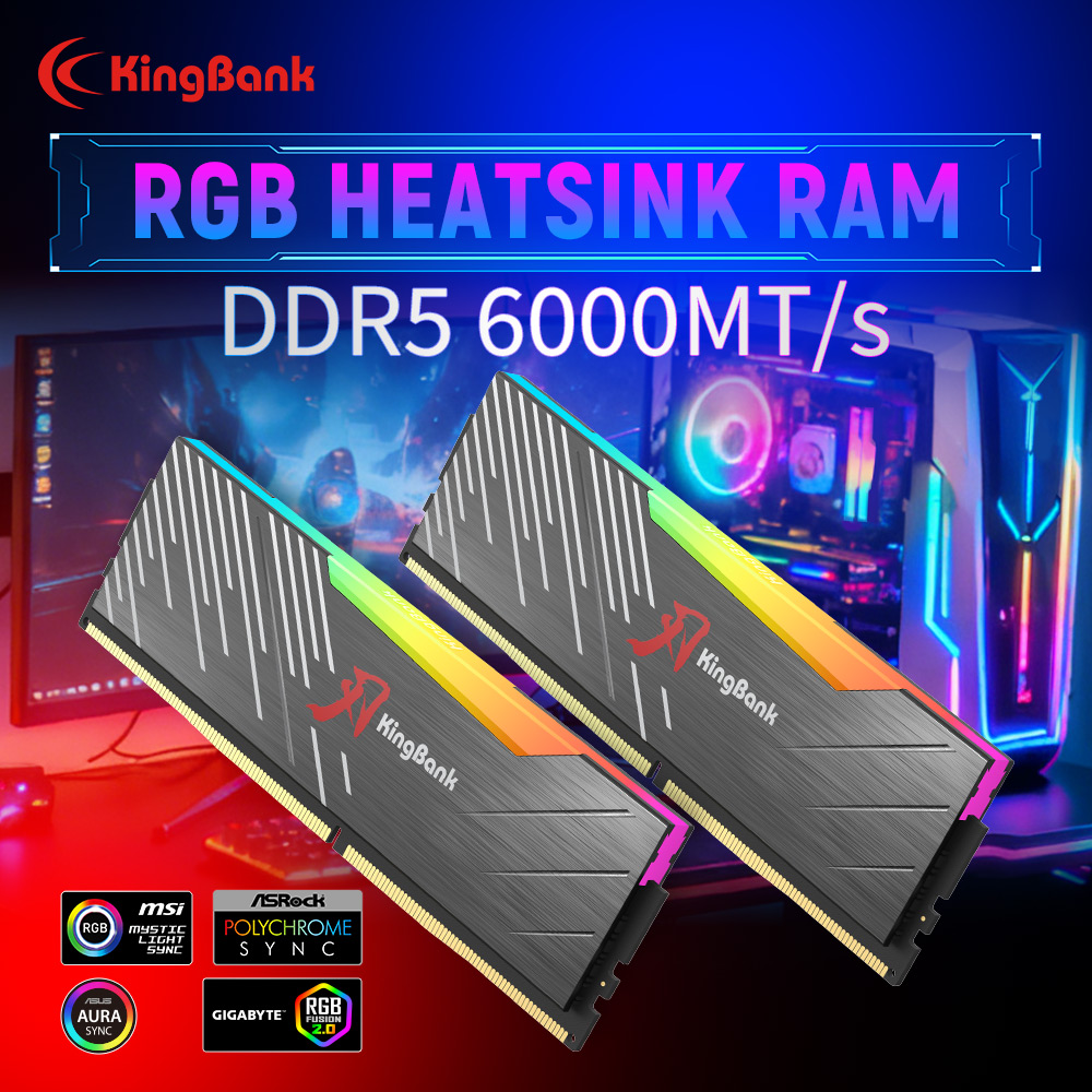 KingBank KRRB DDR5 RGB Série S - Ddr5 8Gb avis et prix