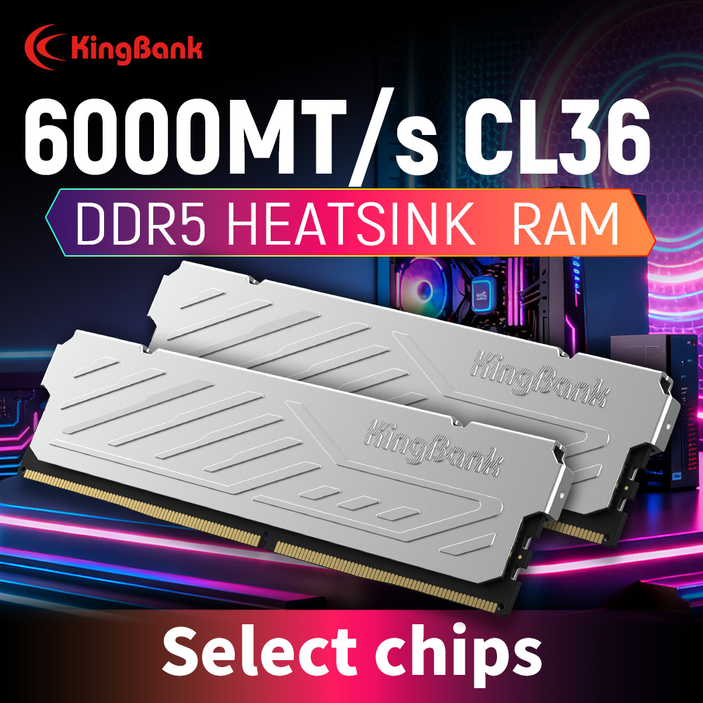 KingBank KJXS DDR5 RAM 16GB /  - Ddr5 16Gb 6000Mhz avis et prix