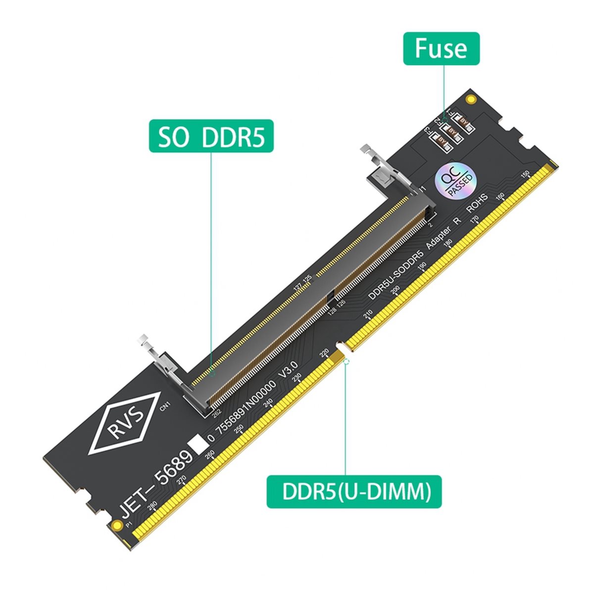 Carte adaptateur de mémoire DT - Ddr5 Ram avis et prix