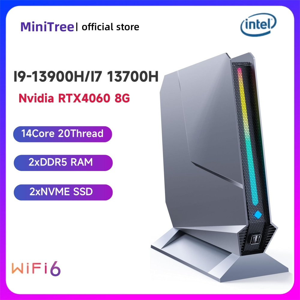 Mini PC de jeu de bureau, proc - Ddr5 64Gb avis et prix