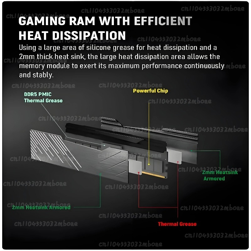 Mémoire DDR5 16 Go/32 Go 6000  - Ddr5 32Gb avis et prix