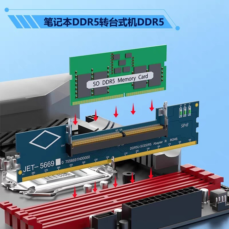 Carte adaptateur DDR3 DDR4 DDR - Ddr5 Laptop Ram avis et prix