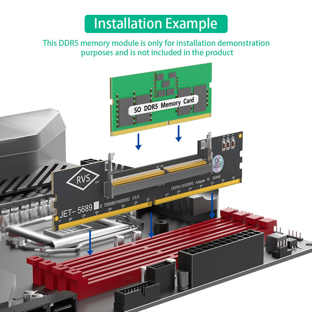 Carte adaptateur de mémoire U- - Ddr5 Sodimm avis et prix
