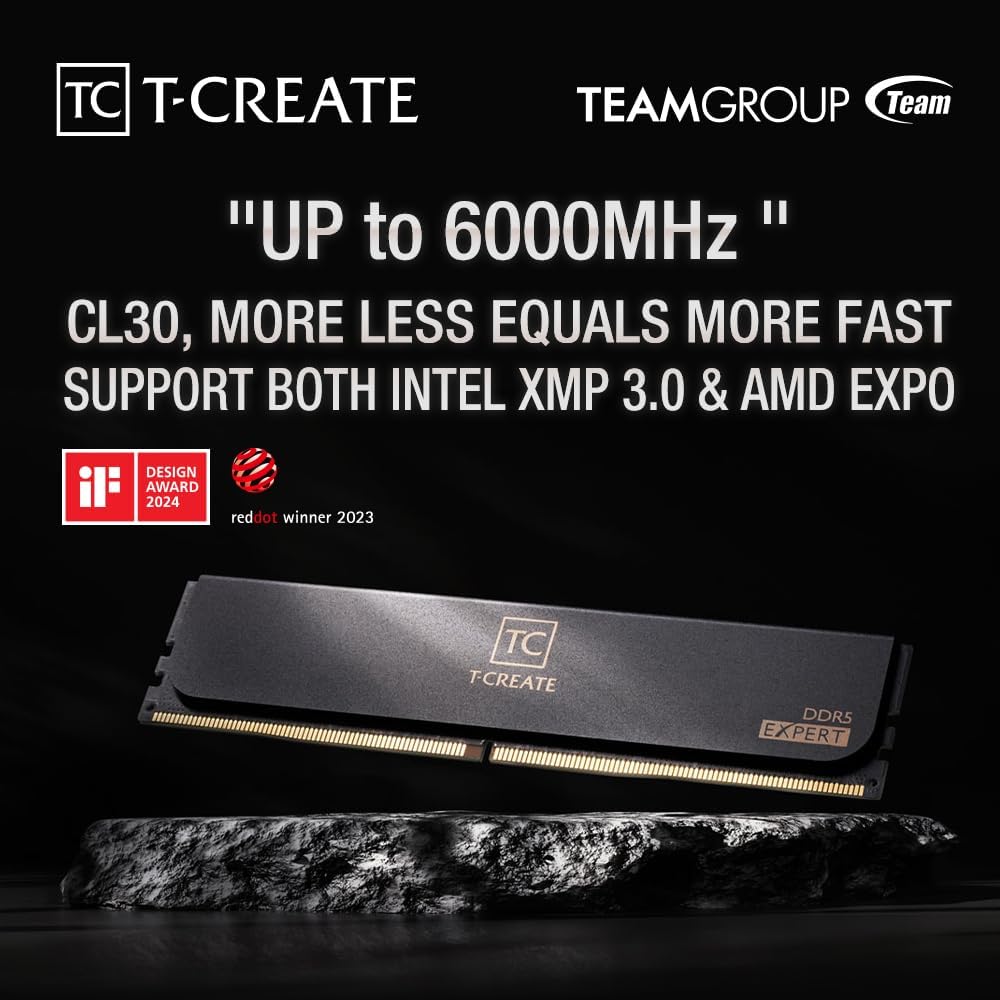TEAMGROUP T-Create Expert CL30 - Ddr5 Ram avis et prix