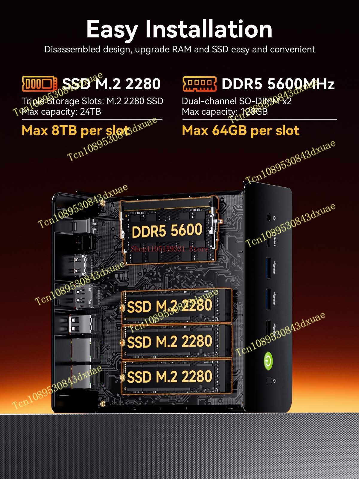 GMKtec NcuBox K12 MINI PC Ryze - Ddr5 64Gb avis et prix