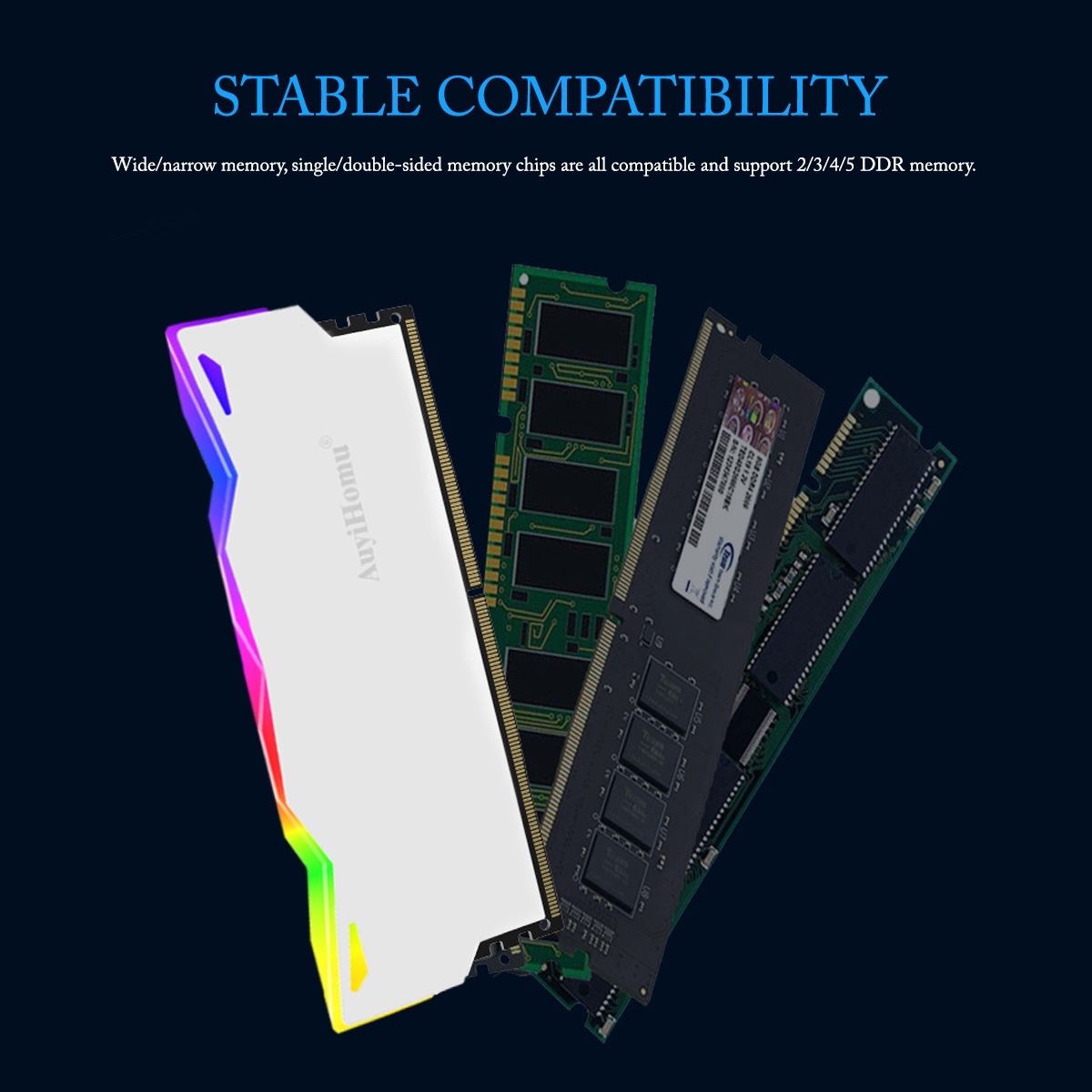 Dissipateur thermique RGB Auyi - Ddr5 Ram avis et prix