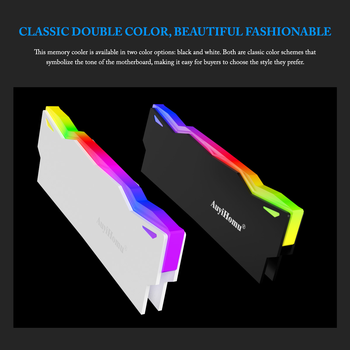Dissipateur thermique RGB Auyi - Ddr5 Ram avis et prix