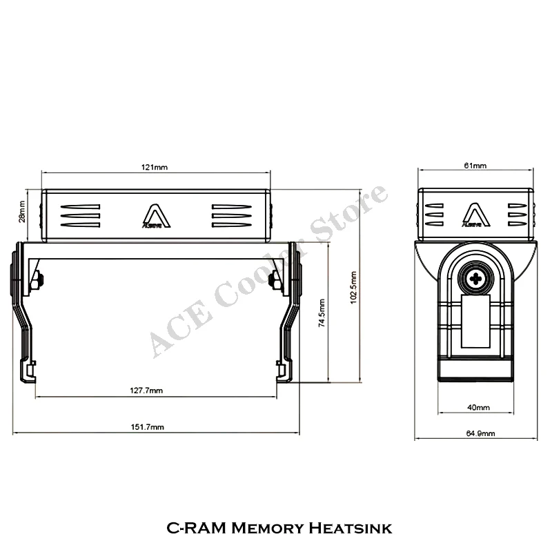 Refroidisseur de RAM Alseye po - Ddr5 Rgb Ram avis et prix