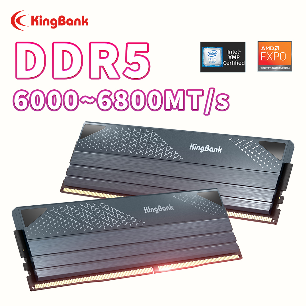 Mémoire DDR5 KingBank Série KF - Ddr5 16Gb 6000Mhz avis et prix